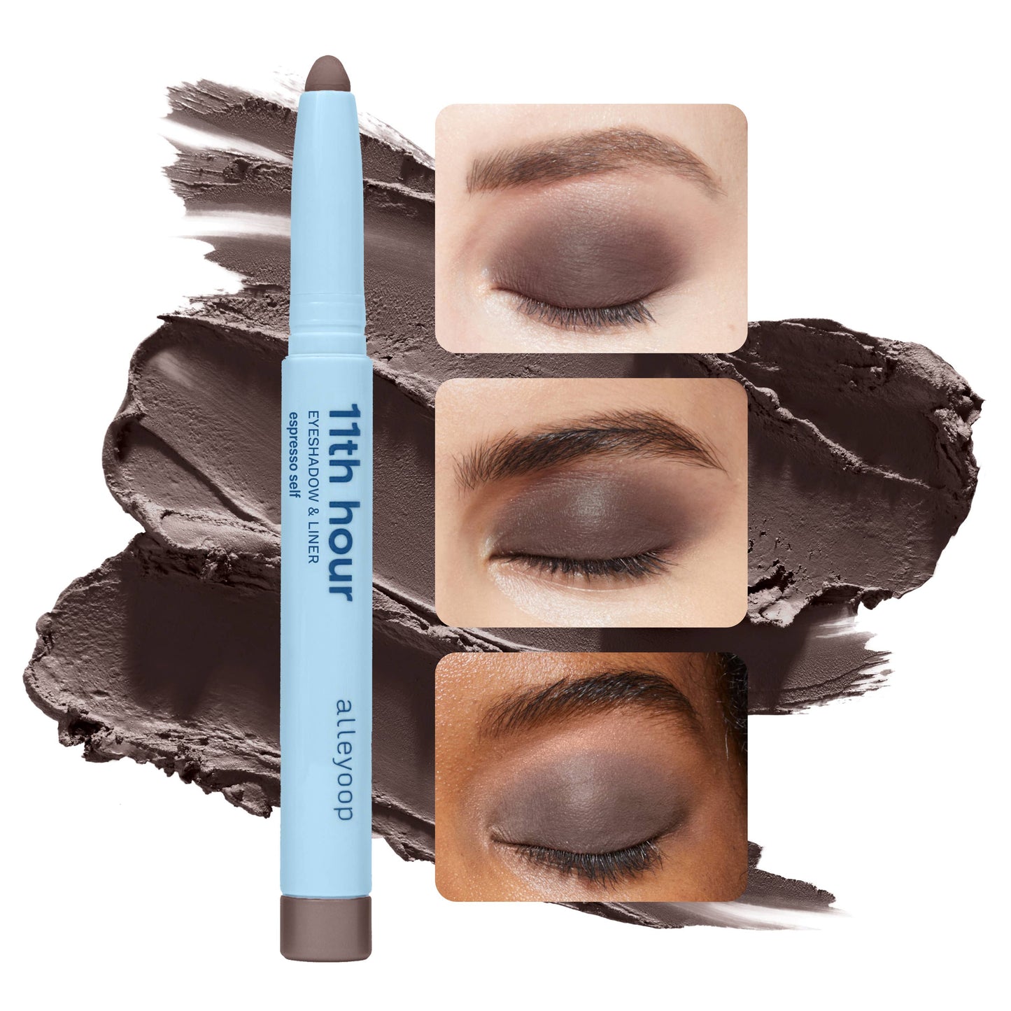 11th Hour Cream Eyeshadow & Liner Stick (Espresso Self)