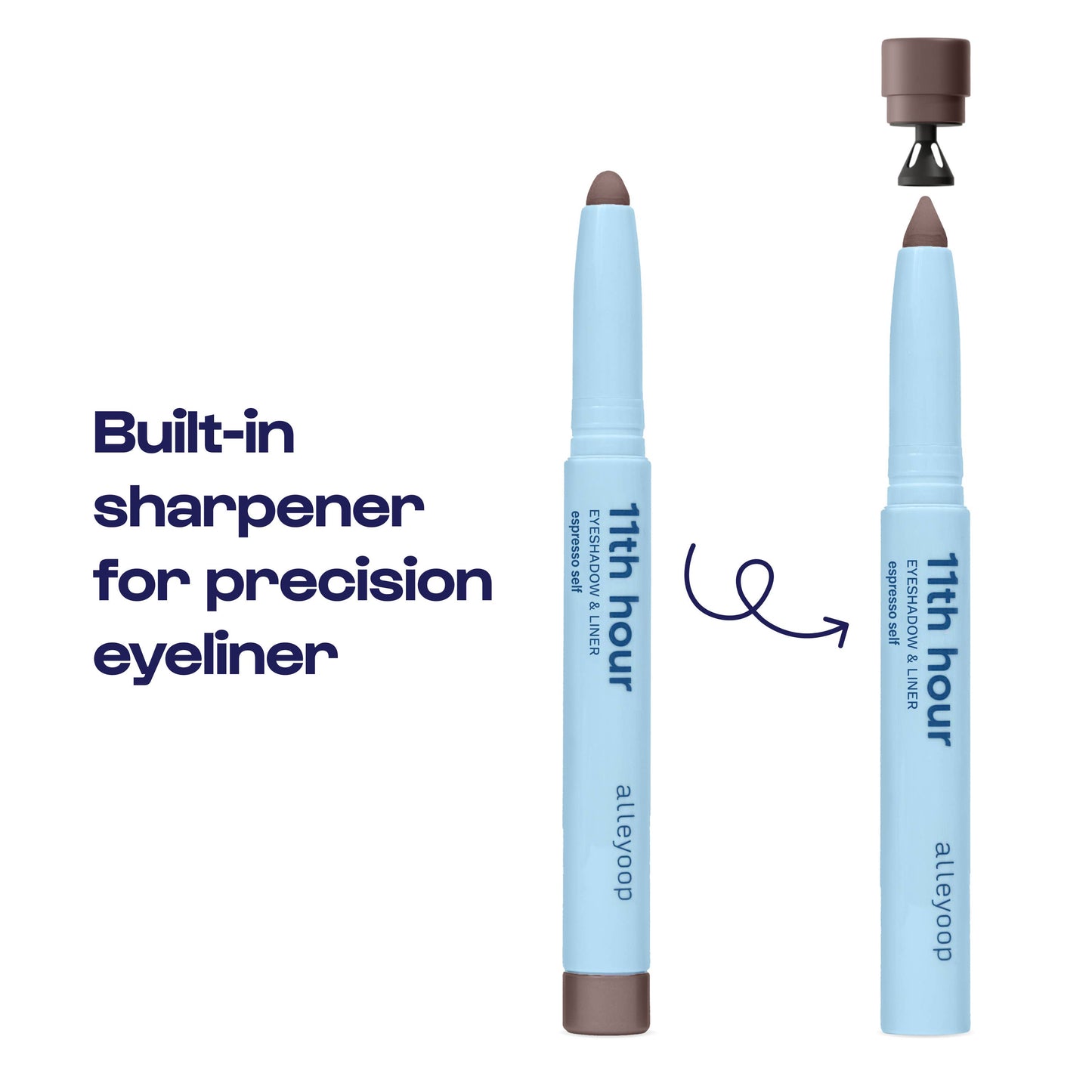 11th Hour Cream Eyeshadow & Liner Stick (Espresso Self)